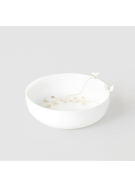 17615 Räder schaal porseleinen verhalen groot - vlinders