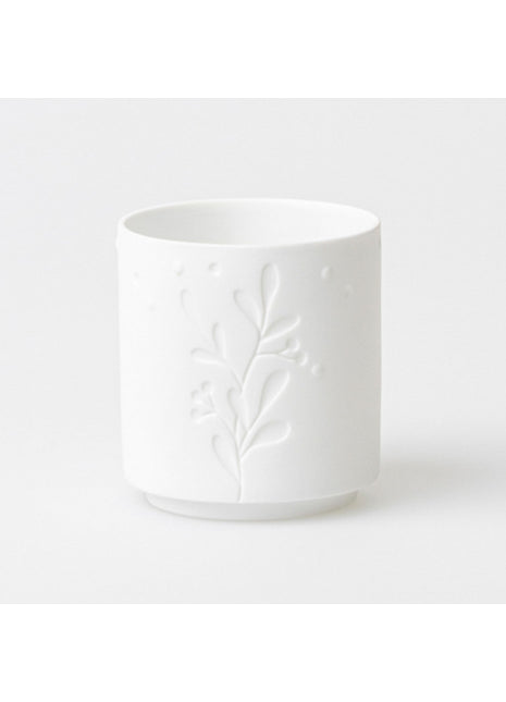 16858 Räder theelicht / waxinelichthouder miracle garden wit porselein