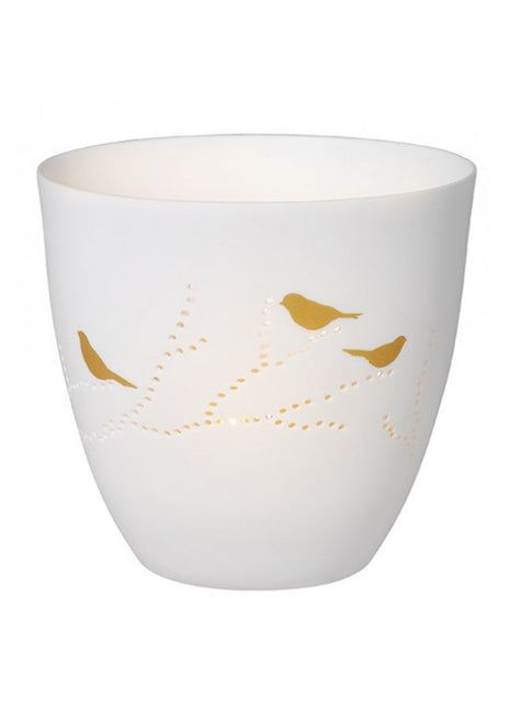 Räder theelicht poesielicht vogels goud 11221