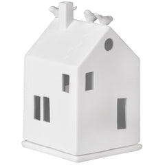 Räder theelicht vogelhuis wit 15111