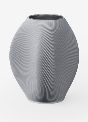 Recozy Bay 1 vaas - duurzame bloemenvaas steen grijs