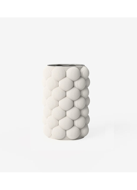 Recozy Berry 2 vaas - 3D print bloemenvaas moonlight grey