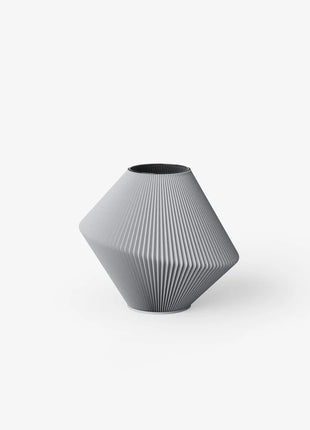 Recozy Cone 1 vaas - duurzame bloemenvaas steengrijs