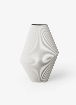 Recozy Cone 2 vaas - duurzame bloemenvaas maanlicht grijs