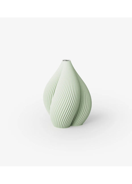 Recozy Venus 1 vaas - duurzame bloemenvaas pistache groen