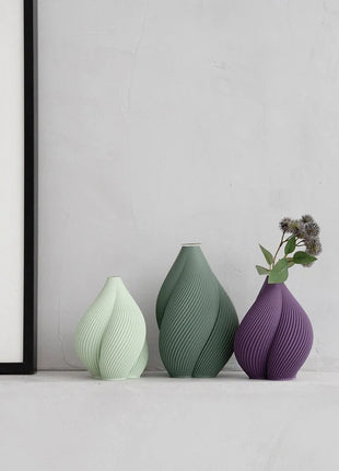 Recozy Venus 1 vaas - 3D print bloemenvaas moonlight grey