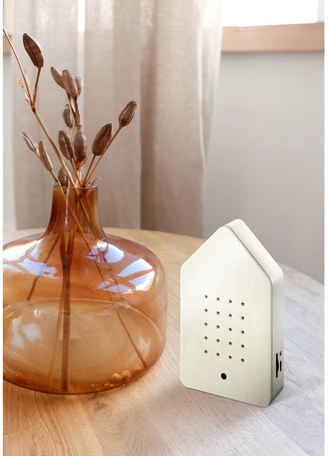 Relaxound Birdybox White Jesmonite vogelhuisje sensor - 20 sec