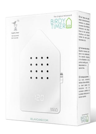 Relaxound Birdytimer / kookwekker classic wit
