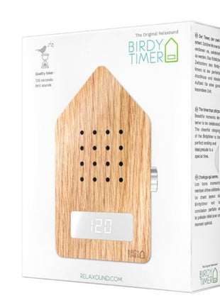 Relaxound Birdytimer / kookwekker eiken