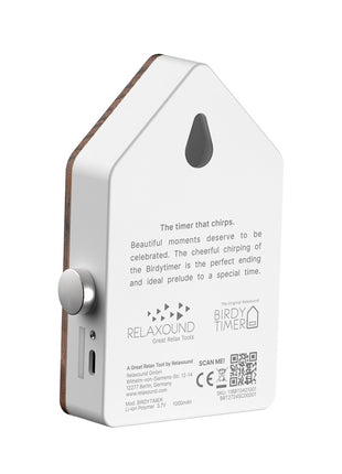 Relaxound Birdytimer / kookwekker eiken