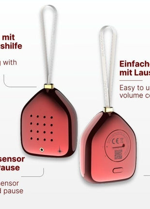 Relaxound Jingle Bells kerstliedjes red stars kerst