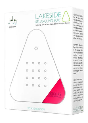 Relaxound Lakesidebox idyllisch bosmeer - neon roze