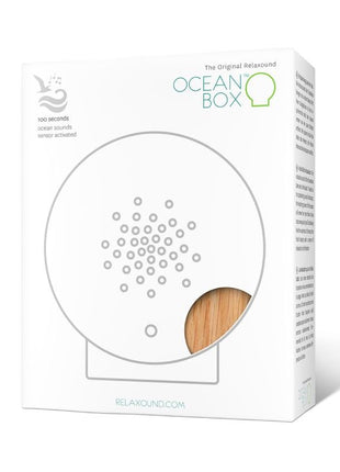 Relaxound Oceanbox Eiken - sensor natuurlijke zeegeluiden