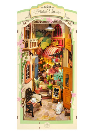 Robotime Rolie Book Nook Floral Corner - TGB09