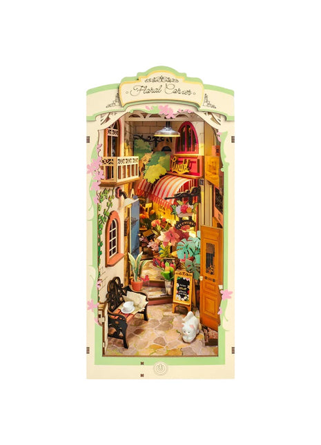 Robotime Rolie Book Nook Floral Corner - TGB09