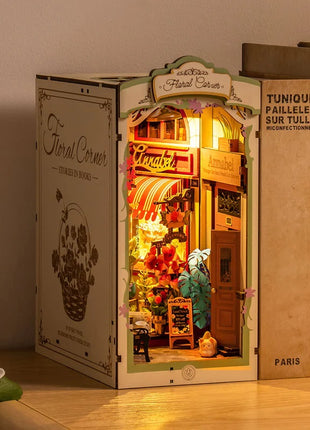 Robotime Rolie Book Nook Floral Corner - TGB09