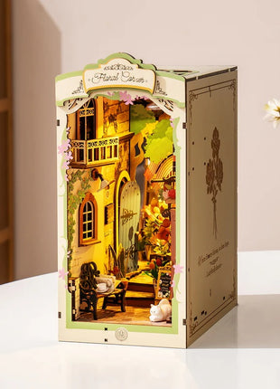Robotime Rolie Book Nook Floral Corner - TGB09