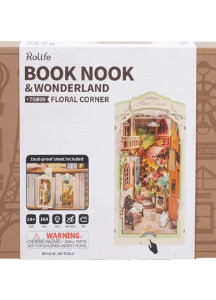 Robotime Rolie Book Nook Floral Corner - TGB09