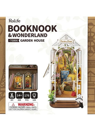 TGB06 Robotime Rolie Book Nook Garden House