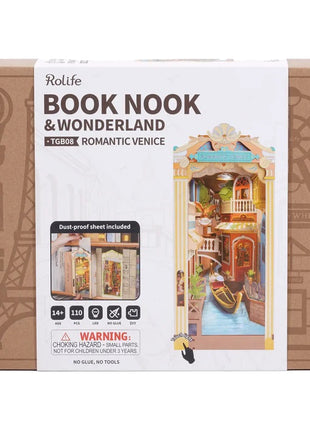 Robotime Rolie Book Nook Romantic Venice - TGB08