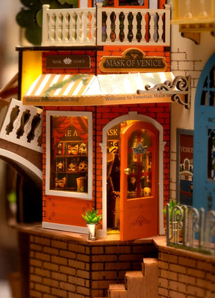 Robotime Rolie Book Nook Romantic Venice - TGB08