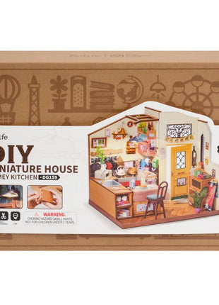 Robotime Cozy Kitchen miniatuurhuis bouwpakket DG159