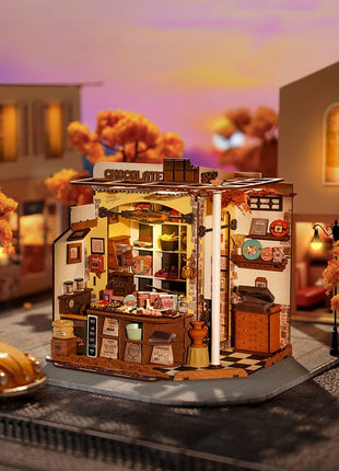 Robotime Henry's Chocolate miniatuurhuis bouwpakket DG174