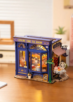 Robotime Leisure Time Tea Room bouwpakket DG171