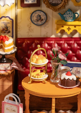 Robotime Leisure Time Tea Room bouwpakket DG171