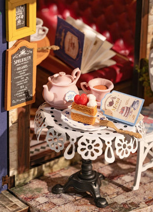 Robotime Leisure Time Tea Room bouwpakket DG171