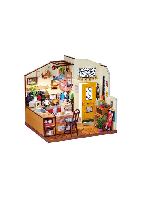 Robotime Rolie Cozy Kitchen DG159 bouwpakket