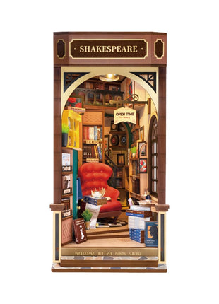 Robotime Rolie Book Nook Shakespeare's Bookstore  - TGB07 boekenwinkel