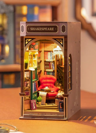 Robotime Rolie Book Nook Shakespeare's Bookstore  - TGB07 boekenwinkel