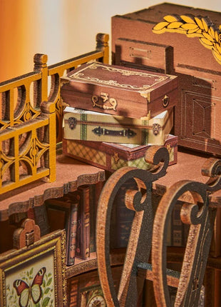 Robotime Rolie Book Nook Silent Corner Study TGE02