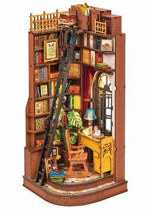 Robotime Rolie Book Nook Silent Corner Study TGE02