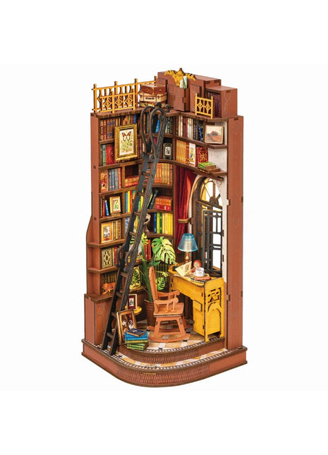 Robotime Rolie Book Nook Silent Corner Study TGE02