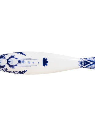 46502400 Royal Delft Blue Herring Art Deco - haring / vissen