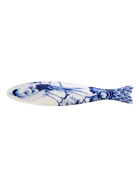 Royal Delft Blue Herring Peacock Scales - haring
