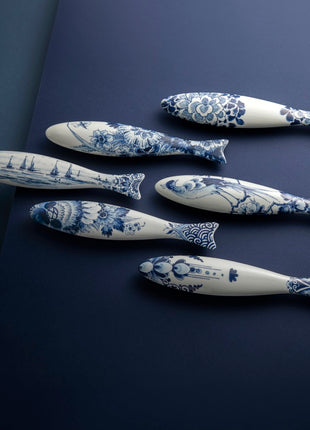 Royal Delft Blue Herring  - haring / vissen