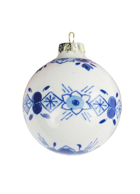 07000250 Royal Delft kerstbal delftsblauw