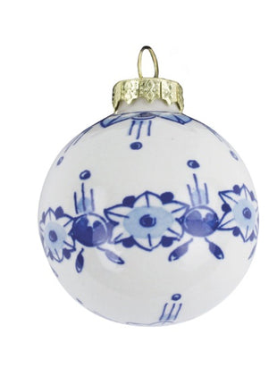 07000240 Royal Delft kerstbal delftsblauw mini voor kerstboom