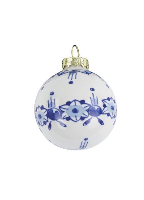 07000240 Royal Delft kerstbal delftsblauw mini voor kerstboom