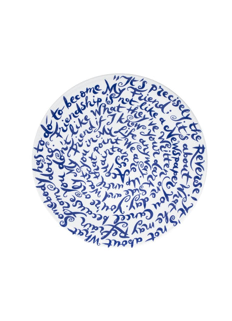 46300803 Royal Delft Diskus bord delftsblauw friendship