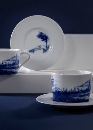 Royal Delft Dutch Dawn servies - koffiekop + schotel