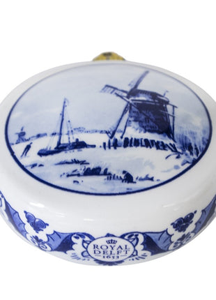 7000293 Royal Delft kerstornament molen delftsblauw