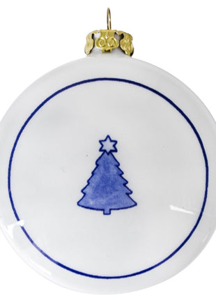 46202101 Royal Delft kerstornament nijntje ski delftsblauw