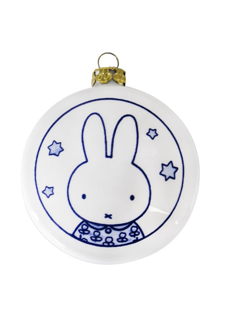 Royal Delft kerstornament nijntje sterren delftsblauw