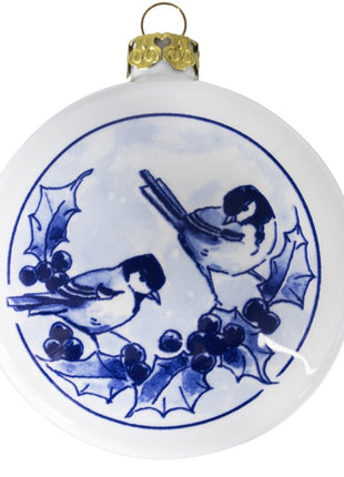 7000291 Royal Delft kerstornament vogels delftsblauw