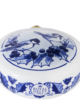 7000291 Royal Delft kerstornament vogels delftsblauw