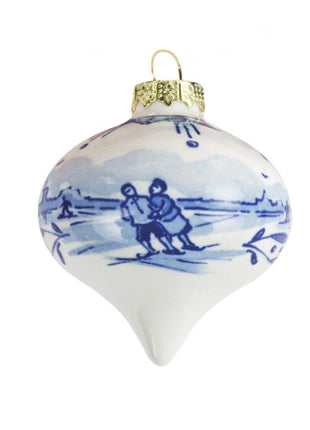 Royal Delft kerstbal - kerstdruppel